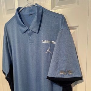 Jordan Brand by Nike, Dri-Fit Elite Mens UNC Tarheels Polo Shirt, XXL